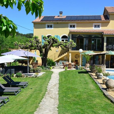 Au Grand Bonheur Besseges Exterior foto